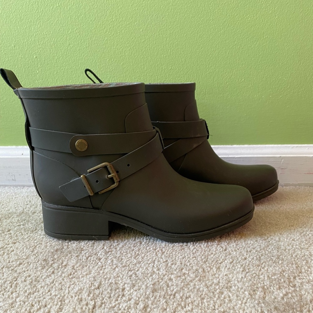 Lucky Brand Heeled Rain Boots